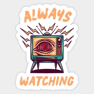 Always watching Sticker